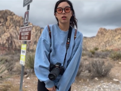Asian Hitchhiker Pays for Ride with Blowjob